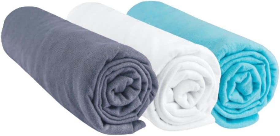 Draps Housse Bébé - 100% Coton - Extensible et Respirant